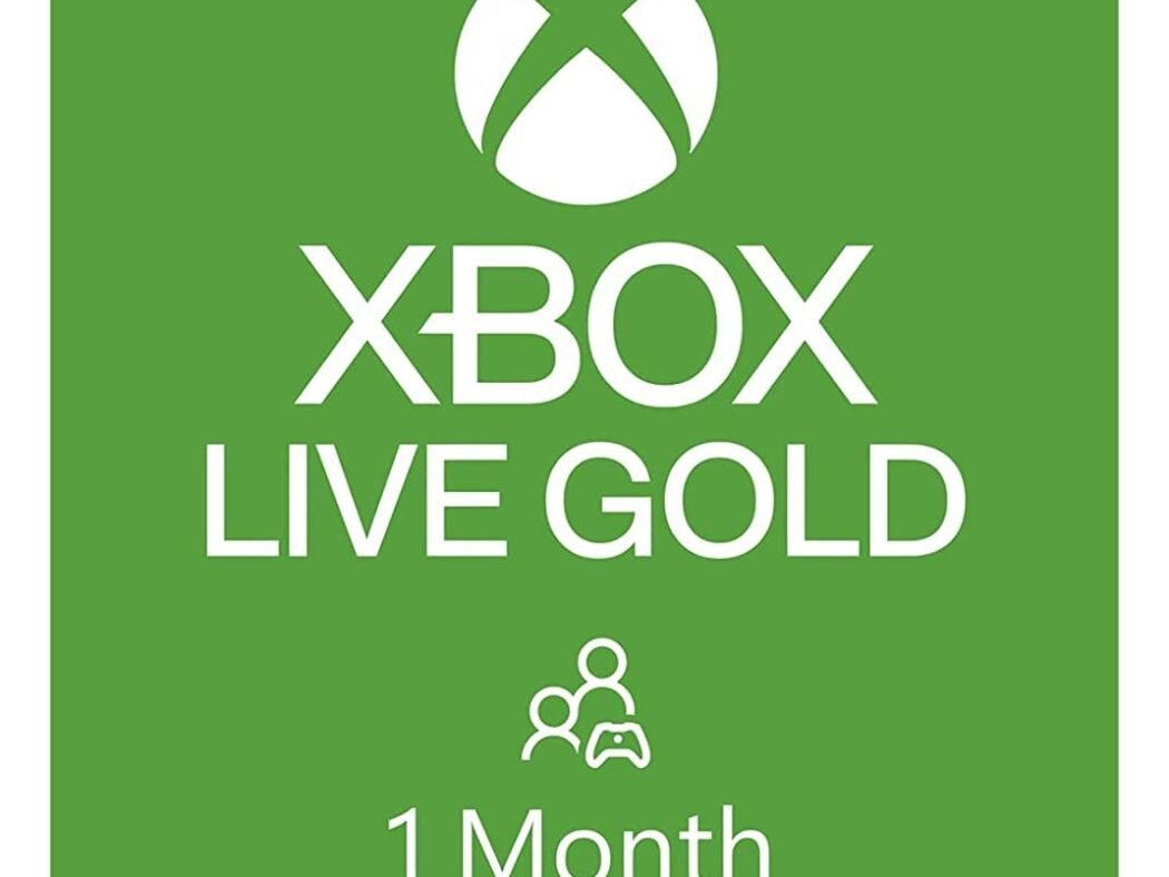 Xbox Live Gold 1 Month Membership Digital Code USA
