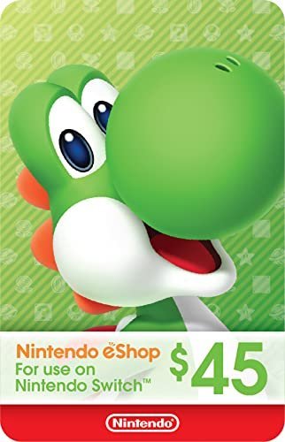 NINTENDO ESHOP $45 GIFT CARD DIGITAL CODE USA