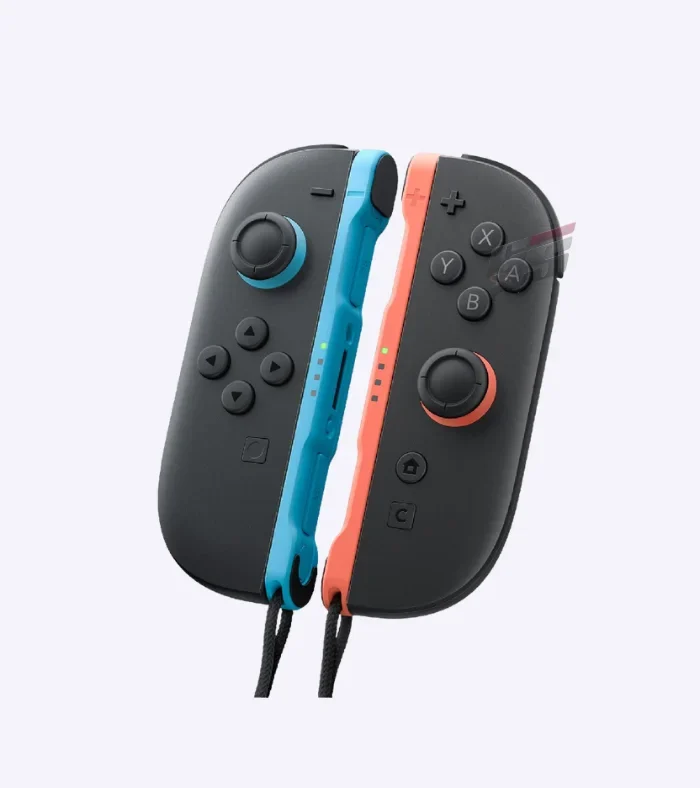 Nintendo Switch 2 Joy Con Controllers Light Blue & Light Red