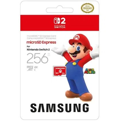 Nintendo Switch 2 microSD Express Samsung Card 256GB