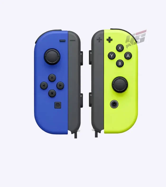 Nintendo Switch Joy Con Controllers Blue & Yellow