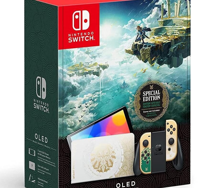 Nintendo Switch  OLED Model  The Legend of Zelda Tears of the Kingdom Edition