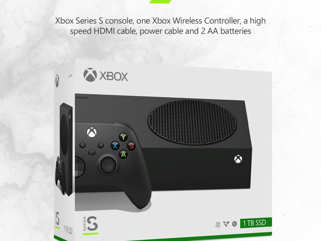 Xbox Series S 1TB SSD Digital Edition Console Carbon Black