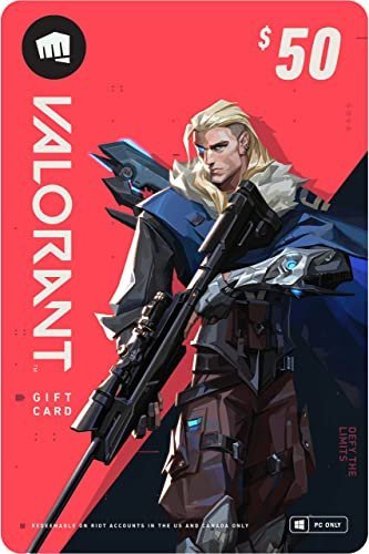 VALORANT $50 Gift Card  PC Online Game Code