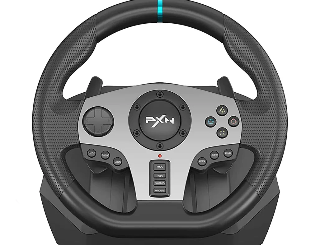 PXN V9 270/900 Degree Steering Wheel For PS4, Xbox One,Xbox Series X/S, Nintendo Switch, PC