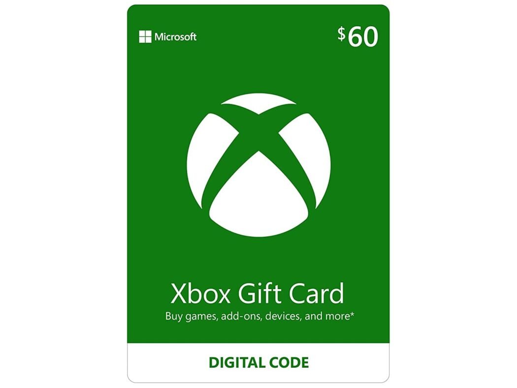 Xbox $60 Gift Card Digital Code USA