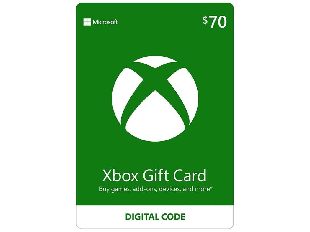 Xbox $70 Gift Card Digital Code USA